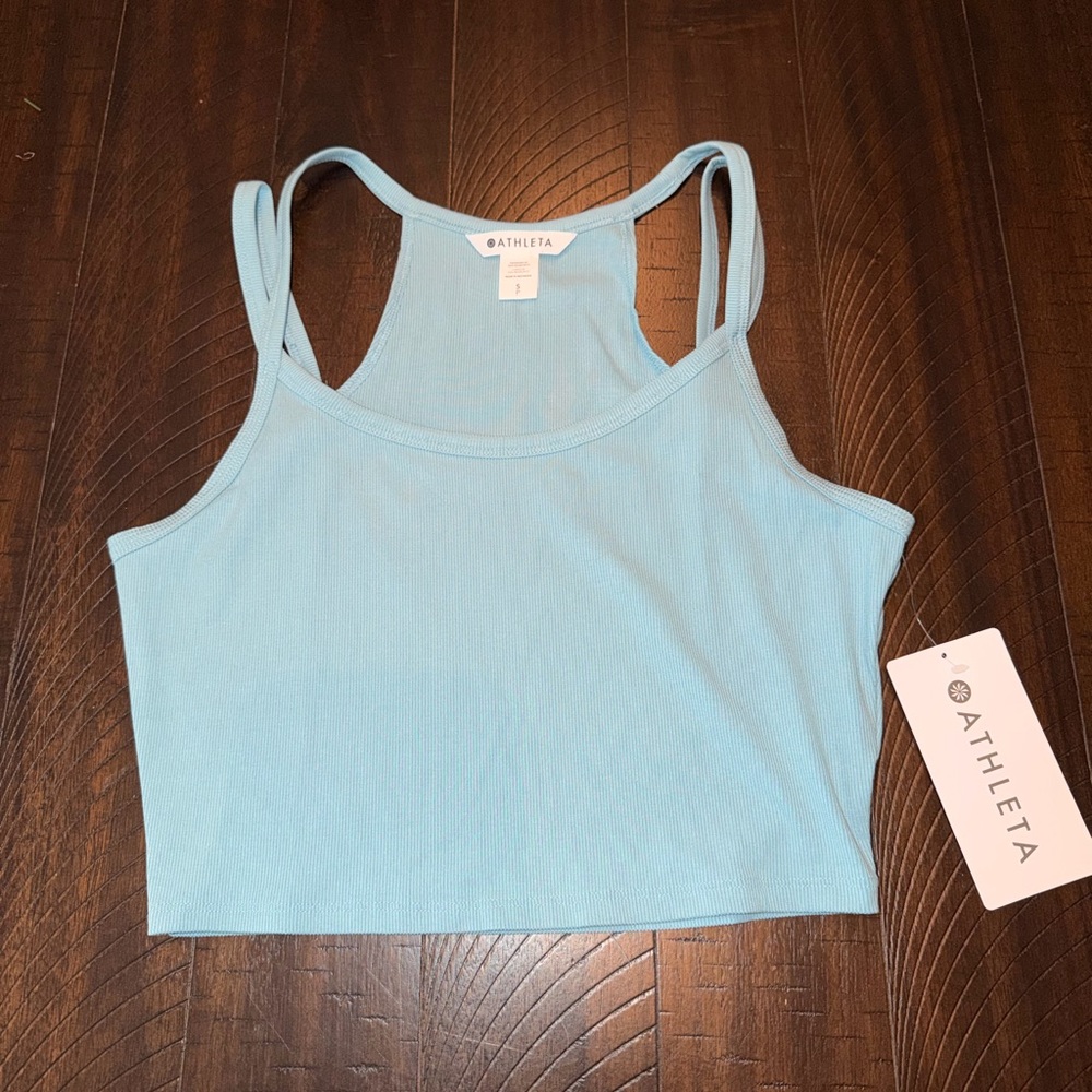 Athleta Signtaure Rib Wide Binding Tank